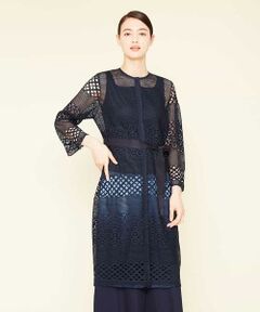 Sybilla / シビラ セットアップ | レーヨント—ションレースロングジャケット