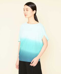Sybilla / シビラ カットソー | グラデーションプリントデザインカットソー