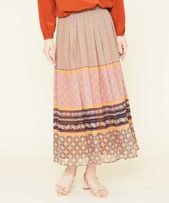 Sybilla / シビラ ロング・マキシ丈スカート | ウィーンプリントスカート
