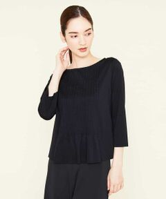 Sybilla / シビラ カットソー | フロントプリーツトップス