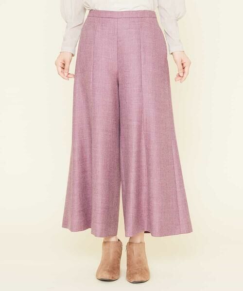 Sybilla / シビラ その他パンツ | 切り替えラインウールワイドパンツ | 詳細6