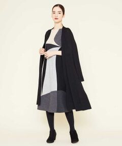 Sybilla / シビラ カーディガン・ボレロ | ドレープニットロングカーディガン