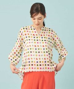 Sybilla / シビラ シャツ・ブラウス | マルチドットプルオーバーブラウス