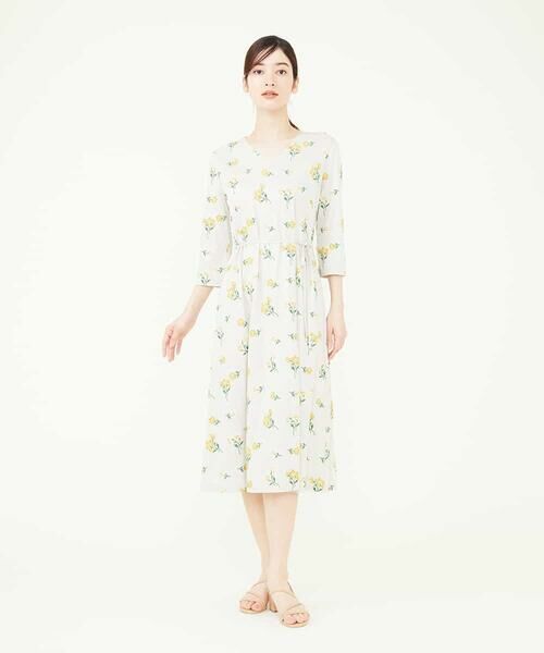 Sybilla / シビラ ロング・マキシ丈ワンピース | フラワー刺繍ドレス | 詳細1