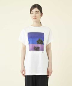 Sybilla / シビラ カットソー | コットン天竺プリントTシャツ