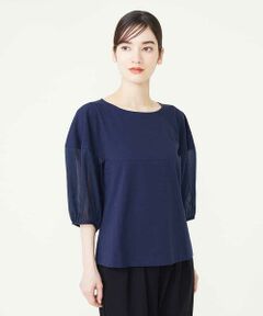 Sybilla / シビラ カットソー | シアーボリュームスリーブカットソー