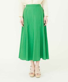 Sybilla / シビラ ミニ・ひざ丈スカート | 【カディコットン】コットンゴアードスカート