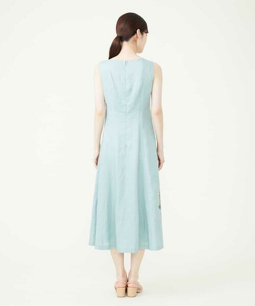 Sybilla / シビラ ロング・マキシ丈ワンピース | ボタニカル刺繍ドレス | 詳細3