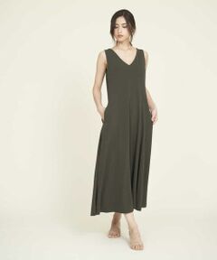 Sybilla / シビラ ロング・マキシ丈ワンピース | ドレープフレアドレス
