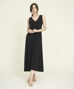 Sybilla / シビラ ロング・マキシ丈ワンピース | ドレープフレアドレス