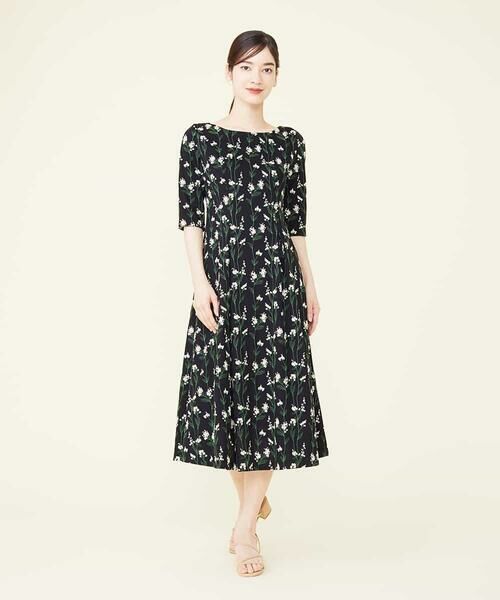 シンシアローレイ レディース ワンピース トップス Polka Dot Silk