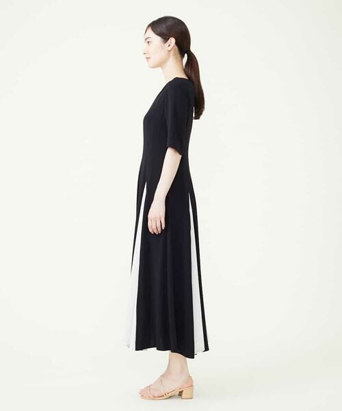 バイカラープリーツドレス （ドレス）｜Sybilla / シビラ ファッション 