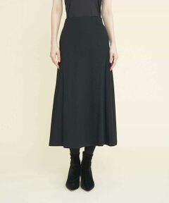 Sybilla / シビラ ロング・マキシ丈スカート | ウールモックジャージーデザインスカート