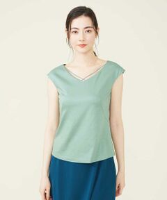 Sybilla / シビラ カットソー | デザインネックカットソー