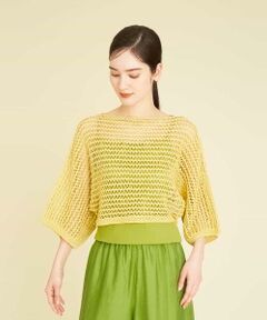 Sybilla / シビラ ニット・セーター | レーシーローゲージニット