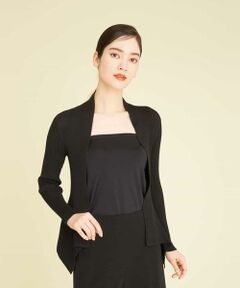 Sybilla / シビラ ニット・セーター | イレギュラーヘムリブカーディガン