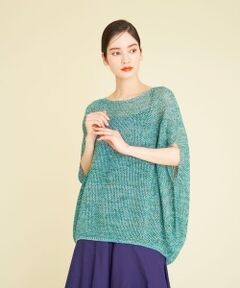 Sybilla / シビラ ニット・セーター | カラーミックスストローヤーンプルオーバー