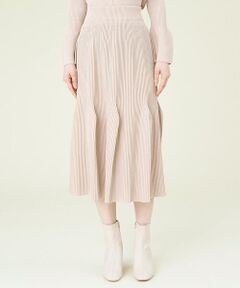 Sybilla / シビラ ミニ・ひざ丈スカート | 【ニューフォルムニット】マーメイドニットスカート