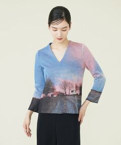 Sybilla / シビラ ニット・セーター | ランドスケープニットプルオーバー
