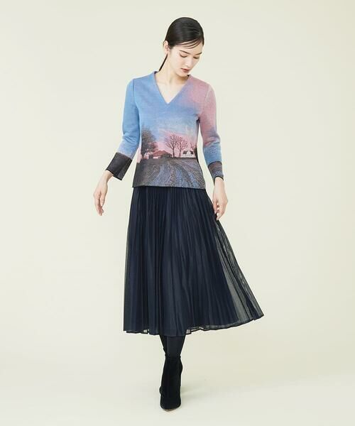 Sybilla / シビラ ニット・セーター | ランドスケープニットプルオーバー | 詳細10