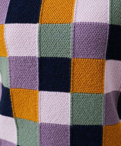 Sybilla / シビラ ニット・セーター | カラーブロックインターシャプルオーバー | 詳細8