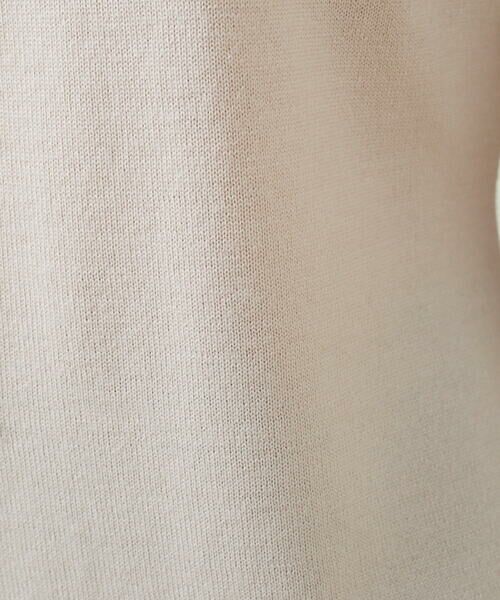 Sybilla / シビラ ニット・セーター | フラワーモチーフ刺繍ハイネックプルオーバー | 詳細10