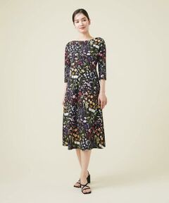 Sybilla / シビラ ロング・マキシ丈ワンピース | デジタルフラワープリントワンピース