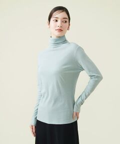 Sybilla / シビラ カットソー | ガーゼフライスハイネックカットソー