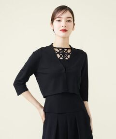 Sybilla / シビラ カーディガン・ボレロ | 【GEOMETRY】ショートニットボレロ