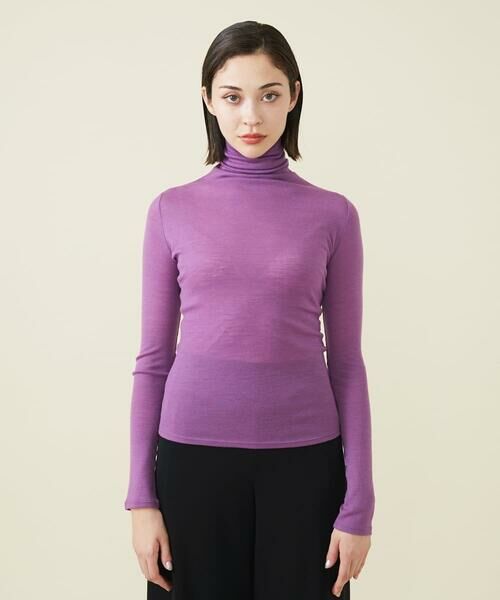 Sybilla / シビラ カットソー | 【ドラマ着用】ハイネックウールカットソー | 詳細14