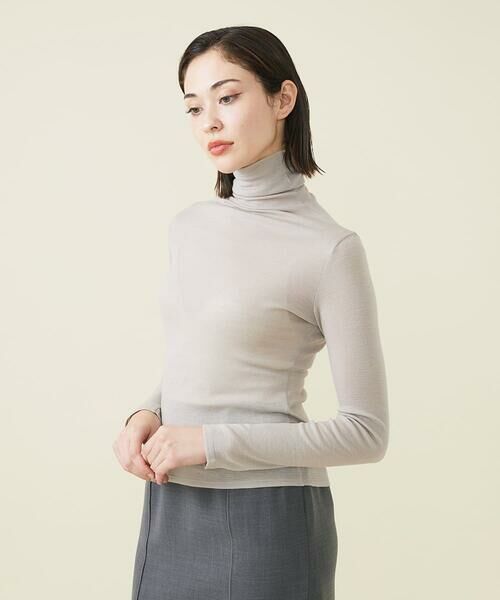 Sybilla / シビラ カットソー | 【ドラマ着用】ハイネックウールカットソー | 詳細17