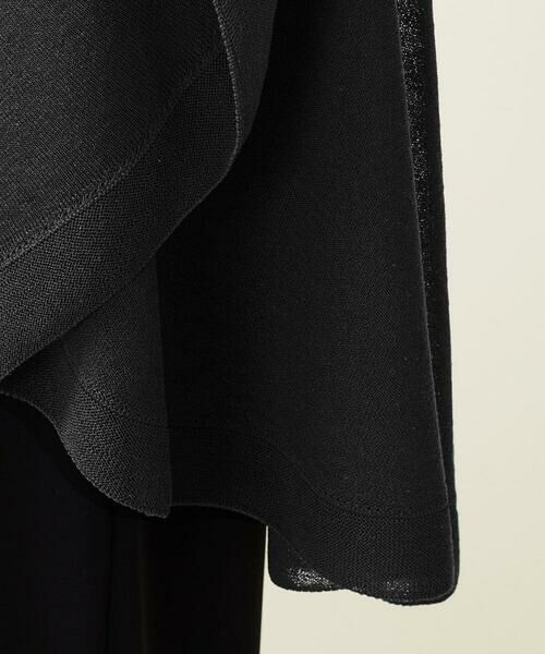 Sybilla / シビラ ベスト | リネン混ドレープニットジレ | 詳細11