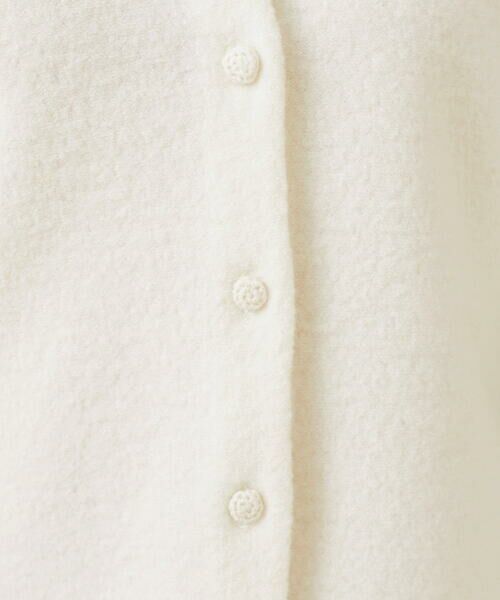Sybilla / シビラ カーディガン・ボレロ | 【Pure】ホワイトフラワー刺繍ニットジャケット | 詳細10