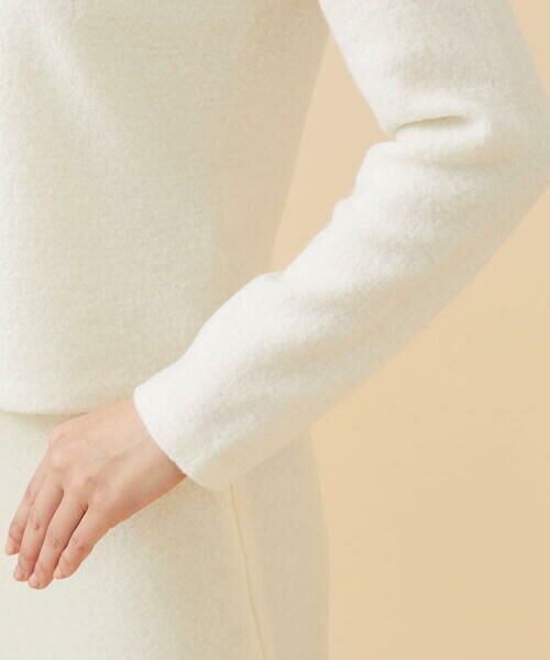 Sybilla / シビラ カーディガン・ボレロ | 【Pure】ホワイトフラワー刺繍ニットジャケット | 詳細8
