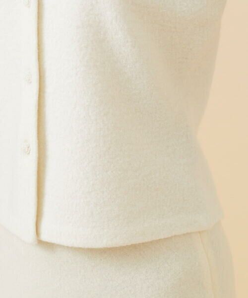 Sybilla / シビラ カーディガン・ボレロ | 【Pure】ホワイトフラワー刺繍ニットジャケット | 詳細9