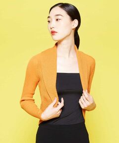 Sybilla / シビラ ニット・セーター | リブボレロ風カーディガン