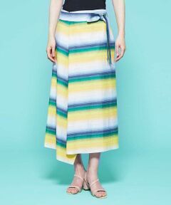 Sybilla / シビラ ロング・マキシ丈スカート | グラデーションボーダースカート