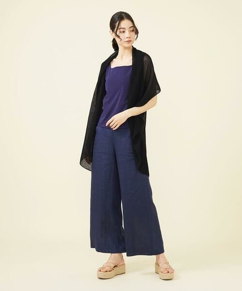 Sybilla / シビラ ベスト | ペーパーヤーンドレープジレ | 詳細24