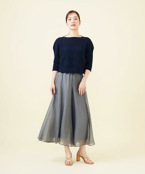 Sybilla / シビラ ニット・セーター | ジオメトリックデザインプルオーバー | 詳細9