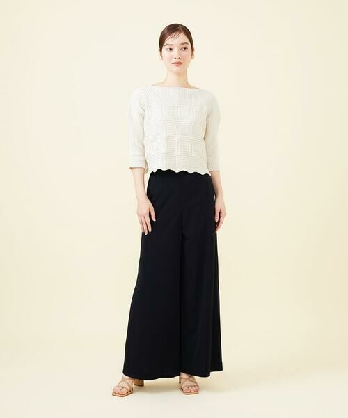 Sybilla / シビラ ニット・セーター | ジオメトリックデザインプルオーバー | 詳細13