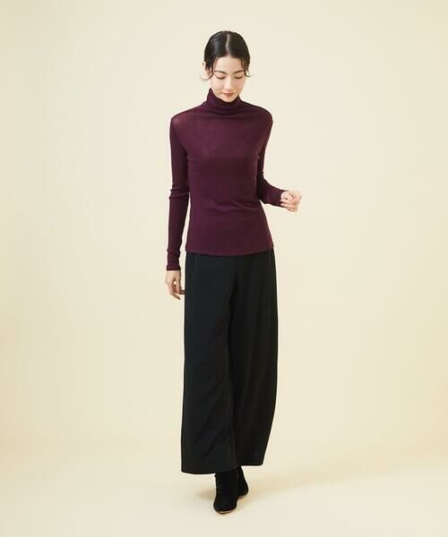Sybilla / シビラ カットソー | ハイネックウールカットソー | 詳細15