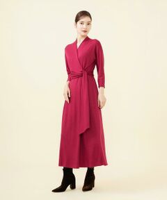 【SMART DRESS】ラップジャージードレス