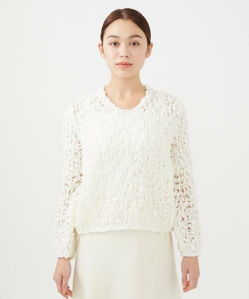 Sybilla / シビラ ニット・セーター | 【PURE】スラブヤーンプルオーバー | 詳細1