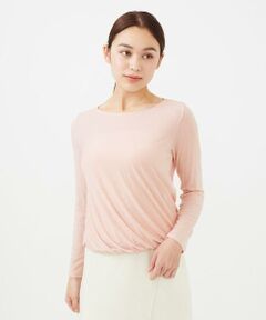 Sybilla / シビラ カットソー | 【PURE】テンセルカシミヤドレープヘムカットソー