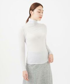 Sybilla / シビラ カットソー | 【PURE】テンセルカシミヤハイネックカットソー