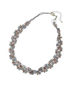 Sybilla / シビラ ネックレス・ペンダント・チョーカー | チェコメイトスクエアビーズネックレス