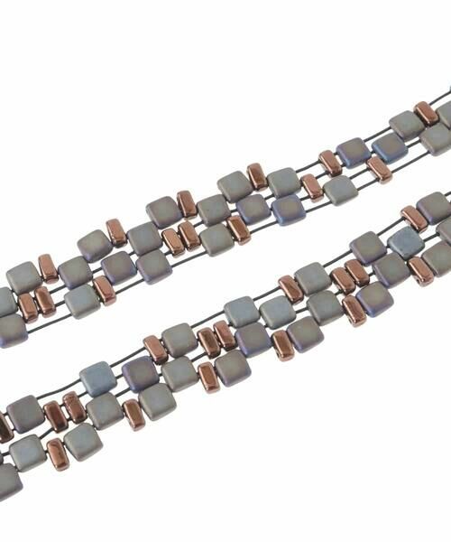 Sybilla / シビラ ネックレス・ペンダント・チョーカー | チェコメイトスクエアビーズネックレス | 詳細2