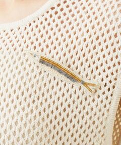 Sybilla / シビラ ブローチ・コサージュ | ビーズ刺繍フィッシュモチーフブローチ