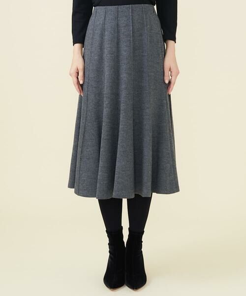 Sybilla / シビラ ロング・マキシ丈スカート | ピンタックラインウールスカート | 詳細2