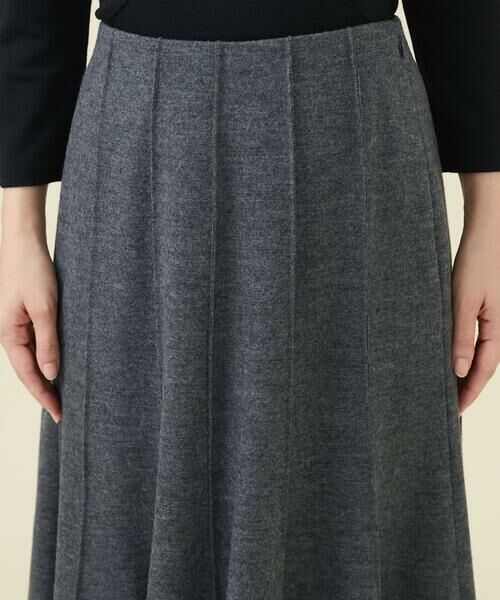 Sybilla / シビラ ロング・マキシ丈スカート | ピンタックラインウールスカート | 詳細5